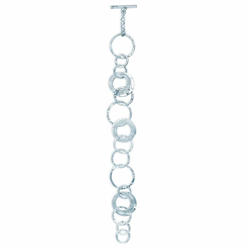STERLING SILVER CIRCLE BRACELET