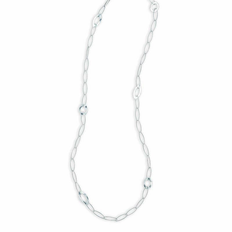 STERLING SILVER LONG NECKLACE