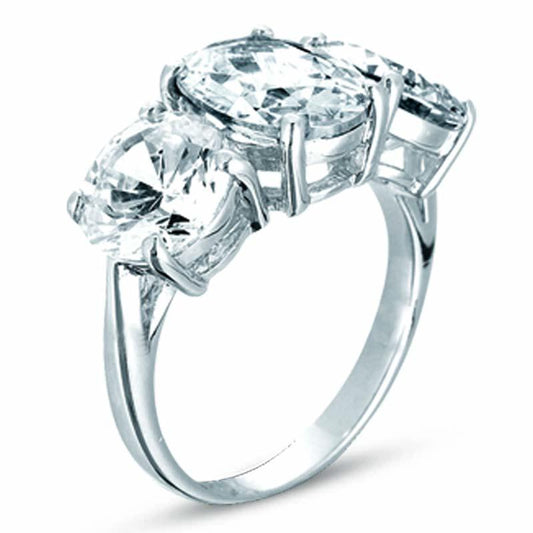 STERLING SILVER CZ RING