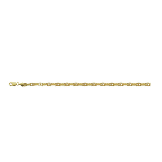 14K YELLOW GOLD 3.2MM ANCHOR CHAIN