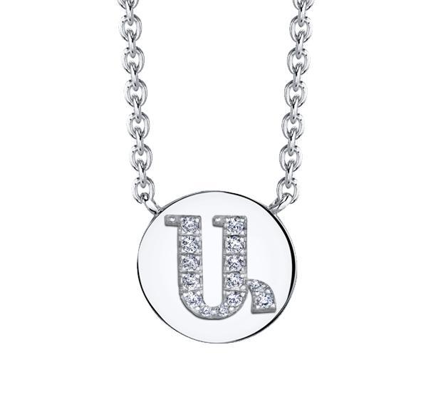 925 STERLING SILVER ARMENIAN INITIAL NECKLACE