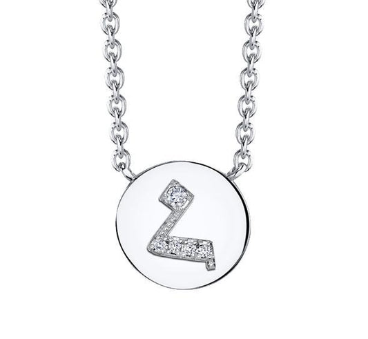 925 STERLING SILVER ARMENIAN INITIAL NECKLACE