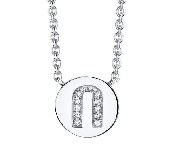 925 STERLING SILVER ARMENIAN INITIAL NECKLACE