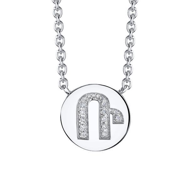 925 STERLING SILVER ARMENIAN INITIAL NECKLACE