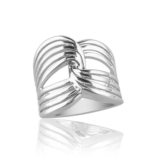 Sterling silver fashion ring