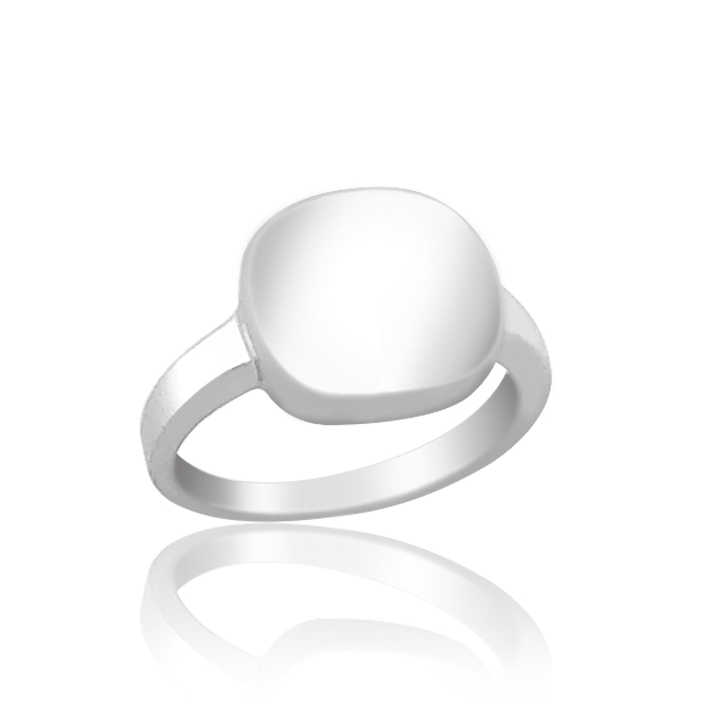 Sterling silver signet ring